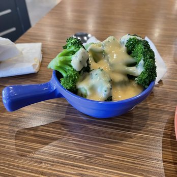 Tomato Cafe - Broccoli with cheese sauce - Italian Near Me - Albuquerque, New Mexico