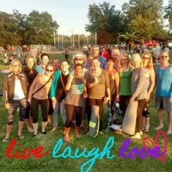 Yoga West Studio - 108 sun salutations, Lakewood park, June 21, 2017... YOGA WEST STUDIO with instructor CAT DONOVAN