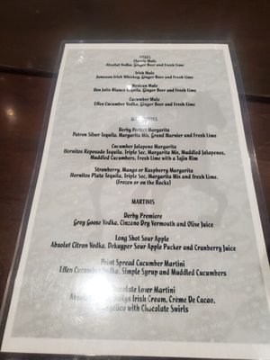 Menu photo 8 The Derby Room Pomona, CA