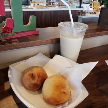 Boga Cafe & Bread - Guava Pan de Bono y Guanaban Juice - Coffee & Tea Near Me - Kissimmee, Florida Boga Cafe & Bread - Guava Pan de Bono y Guanaban Juice - Coffee & Tea Near Me - Kissimmee, Florida