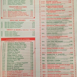 Photos For Handy Chinese Restaurant Menu Yelp