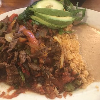 Maria Bonita - I think this was called Rajas de carne. I didn't love it, but the slices of avocado were an excellent choice. - Mexican Near Me - Orem, Utah Maria Bonita - I think this was called Rajas de carne. I didn't love it, but the slices of avocado were an excellent choice. - Mexican Near Me - Orem, Utah