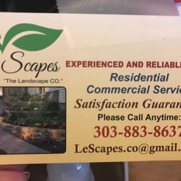 a business card for a landscaping company a business card for a landscaping company