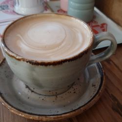 Café & Tarterie Das Strandhaus - Herrlicher Cappuccino