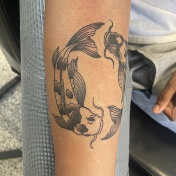 Premium Tattoo - Yin and yang done by Paul Klenk - Tattoo Near Me - Oakland, California Premium Tattoo - Yin and yang done by Paul Klenk - Tattoo Near Me - Oakland, California