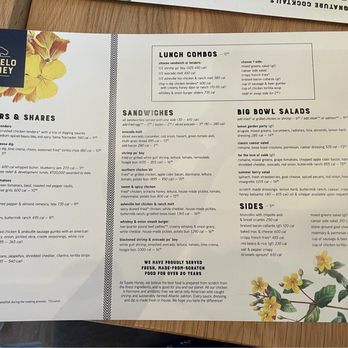 Tupelo Honey Southern Kitchen & Bar - Appetizers & sandwiches menu - Southern Near Me - Indianapolis, Indiana Tupelo Honey Southern Kitchen & Bar - Appetizers & sandwiches menu - Southern Near Me - Indianapolis, Indiana