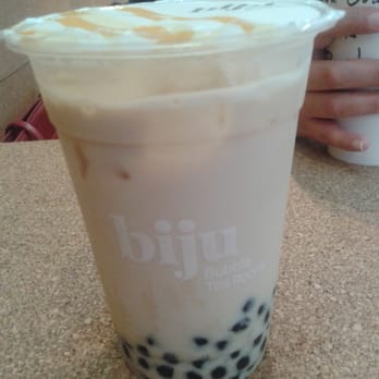 Biju Bubble Tea Room - Chai Milk Tea with Pearls!! - Coffee & Tea Near Me - London, XGL