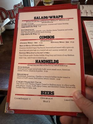 Menu photo 1 Duff's Famous Wings Tampa, FL Menu photo 1 Duff's Famous Wings Tampa, FL