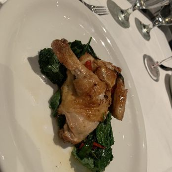 Alba on 53 - Half chicken with braised kale - Italian Near Me - Hanover, Massachusetts