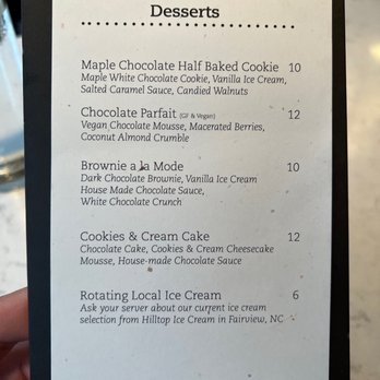 Village Social - Dessert menu - New American Near Me - Asheville, North Carolina Village Social - Dessert menu - New American Near Me - Asheville, North Carolina