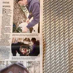 Babel's Sugar Shack - Photo taken by Babel's Sugar Shack.Article in The Union Leader earlier this month. Written by Allegra Boverman