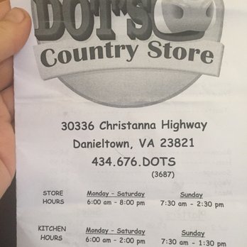 Dot's Country Store - Menu - Gas Stations Near Me - Alberta, Virginia Dot's Country Store - Menu - Gas Stations Near Me - Alberta, Virginia