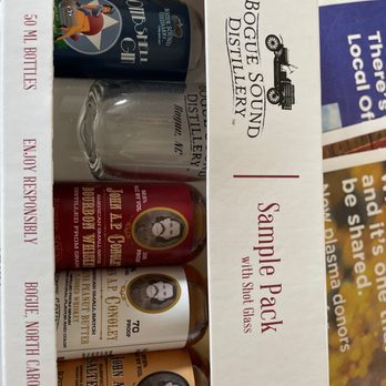 Bogue Sound Distillery - Sampler pack - Distilleries Near Me - Newport, North Carolina