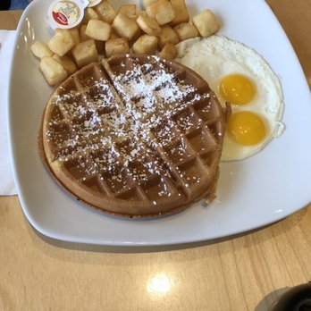 Good Morning Friends - Belgian waffle with eggs - Breakfast & Brunch Near Me - Toronto, Ontario Good Morning Friends - Belgian waffle with eggs - Breakfast & Brunch Near Me - Toronto, Ontario