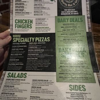 Johnny Mac's Restaurant & Bar - Pizza Near Me - Henderson, Nevada Johnny Mac's Restaurant & Bar - Pizza Near Me - Henderson, Nevada