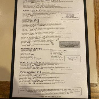 Sankyu Sushi & Izakaya - Menu - Sushi Bars Near Me - Mount Prospect, Illinois