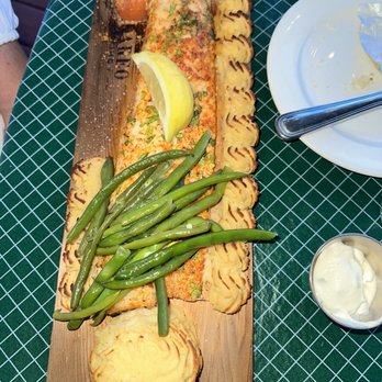 Douglas Lake Bar & Steakhouse - Planked Whitefish - Bars Near Me - Pellston, Michigan