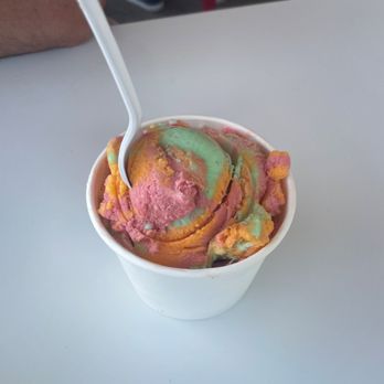 Polar Cub - Medium Cup of Rainbow Sherbet - Ice Cream & Frozen Yogurt Near Me - Whitehouse, New Jersey