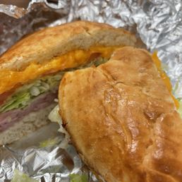 ham & cheese (doubled meat/cheese, nixed the olives and onion). AMAZING
