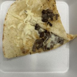 Carne asada quesadillas