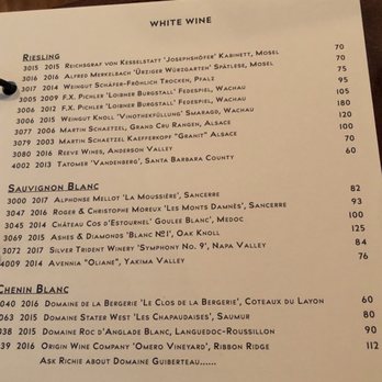 Smyth - menu for November 2018 - New American Near Me - Chicago, Illinois