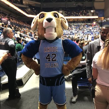 Ryan Center - Rhody Ram holding it down. - Stadiums & Arenas Near Me - Kingston, Rhode Island
