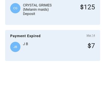 Melanin Maids - This is proof of the deposit I paid to a Crystal Grimes. - Home Cleaning Near Me Melanin Maids - This is proof of the deposit I paid to a Crystal Grimes. - Home Cleaning Near Me