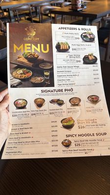 Menu photo 1 Pho Concept Las Vegas, NV Menu photo 1 Pho Concept Las Vegas, NV
