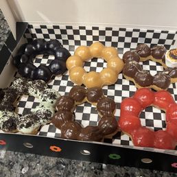 Ube Mochi Donut Glazed Smores Mochi Donut Mint  Chocolate Sea Salt Mochi Donut Raspberry