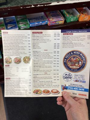 Menu photo 2 PH Deli & Mini Market Morristown, NJ