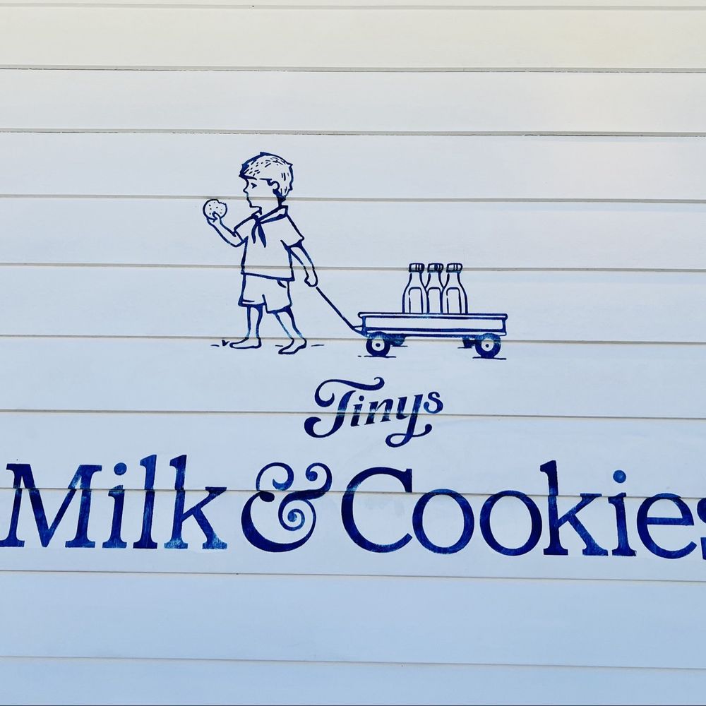 Tinys Milk & Cookies - Signage - Coffee & Tea Near Me - Houston, Texas Tinys Milk & Cookies - Signage - Coffee & Tea Near Me - Houston, Texas
