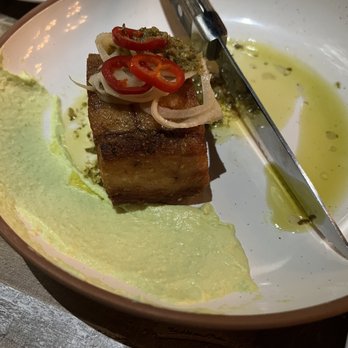 618 - Crispy pork belly - New American Near Me - Freehold Borough, New Jersey 618 - Crispy pork belly - New American Near Me - Freehold Borough, New Jersey