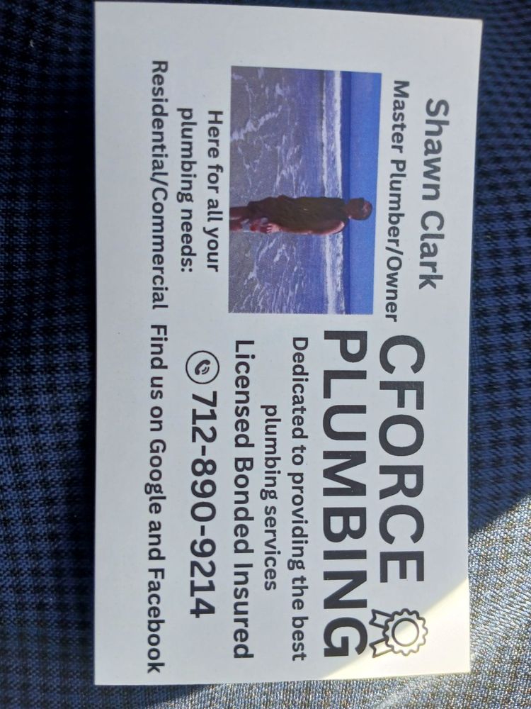 Slide of C Force Plumbing