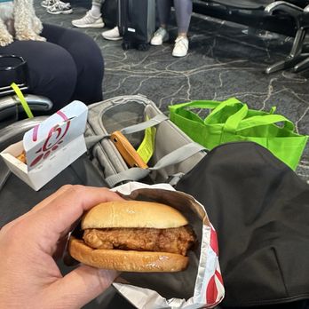 Chick-fil-A - This is Chick-fil-A Deluxe Sandwich without pickles what I received and not as I ordered. - Fast Food Near Me - Tampa, Florida Chick-fil-A - This is Chick-fil-A Deluxe Sandwich without pickles what I received and not as I ordered. - Fast Food Near Me - Tampa, Florida
