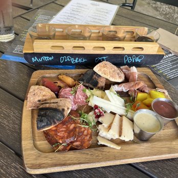 Lock 15 Brewing Co. - Flight and charcuterie board. - Brewpubs Near Me - Akron, Ohio Lock 15 Brewing Co. - Flight and charcuterie board. - Brewpubs Near Me - Akron, Ohio
