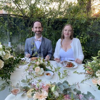 The Kitchen Door - The florist they worked with was basically a magician! - Personal Chefs Near Me - Santa Barbara, California