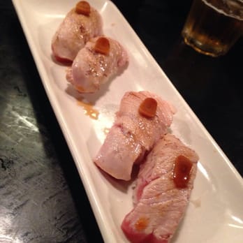 Kaito Sushi - Omakase seared tuna with marinated garlic yum! - Sushi Bars Near Me - Encinitas, California Kaito Sushi - Omakase seared tuna with marinated garlic yum! - Sushi Bars Near Me - Encinitas, California