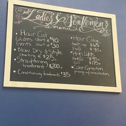 Ladies & Gentlemen Hair Salon - Hair salon services