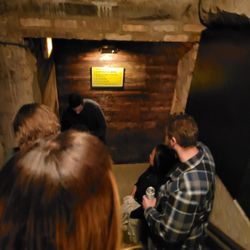 High Five Ramen - Entrance into the restaurant, located in the basement