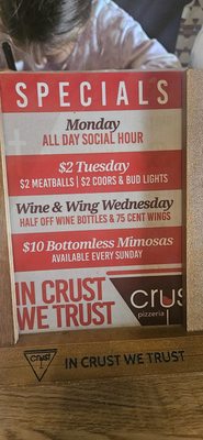 Crust Pizzeria by null