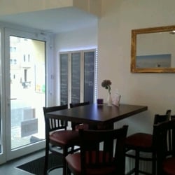 La Piccola Toscana - Eingang mit Getränketafel