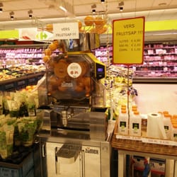 Carrefour Market - Met een vers sinaassap machine super toch