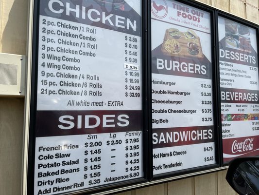 Menu photo 1 Time Out Foods Omaha, NE Menu photo 1 Time Out Foods Omaha, NE