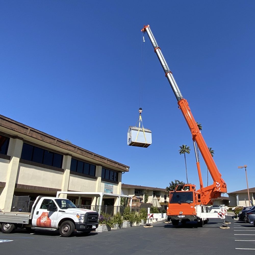 Playhouse flying through the air! Kids were more excited about the crane than their new playhouse! Playhouse flying through the air! Kids were more excited about the crane than their new playhouse!