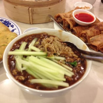Dumpling Kitchen - 炸酱面 Beijing-Style Noodle in Black Bean Sauce - Chinese Near Me - San Francisco, California Dumpling Kitchen - 炸酱面 Beijing-Style Noodle in Black Bean Sauce - Chinese Near Me - San Francisco, California