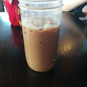 Drunken Monkey Coffee Bar - Cherry chocolate hemp milk latte - Coffee & Tea Near Me - Orlando, Florida Drunken Monkey Coffee Bar - Cherry chocolate hemp milk latte - Coffee & Tea Near Me - Orlando, Florida