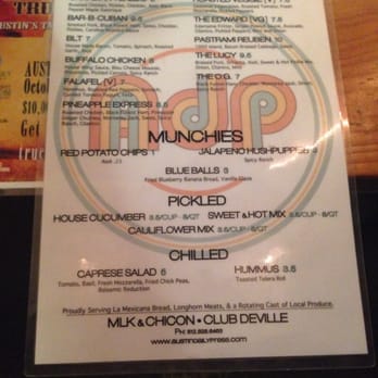 Austin Daily Press - Menu as of 9/30/13. - Sandwiches Near Me - Austin, Texas Austin Daily Press - Menu as of 9/30/13. - Sandwiches Near Me - Austin, Texas
