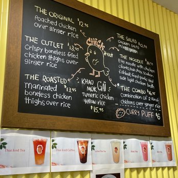 Chick It Out - Menu - Thai Near Me - New York, New York
