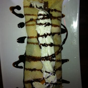 Heaven's Grill - a banana split with whipped cream and chocolate sauce - Diners Near Me - Toronto, Ontario