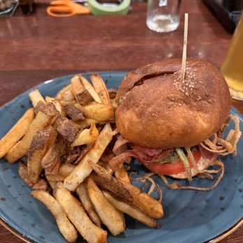 Reba's Place - Cherry Coke BBQ Burger. - American Near Me - Atoka, Oklahoma